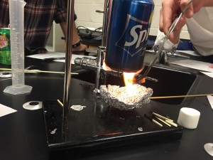 Burning Cheetos for science!