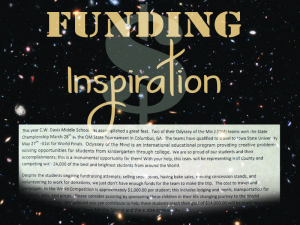funding inspiration